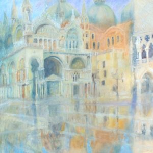 Immagine della pagina Basilica S.Marco con l'acqua alta